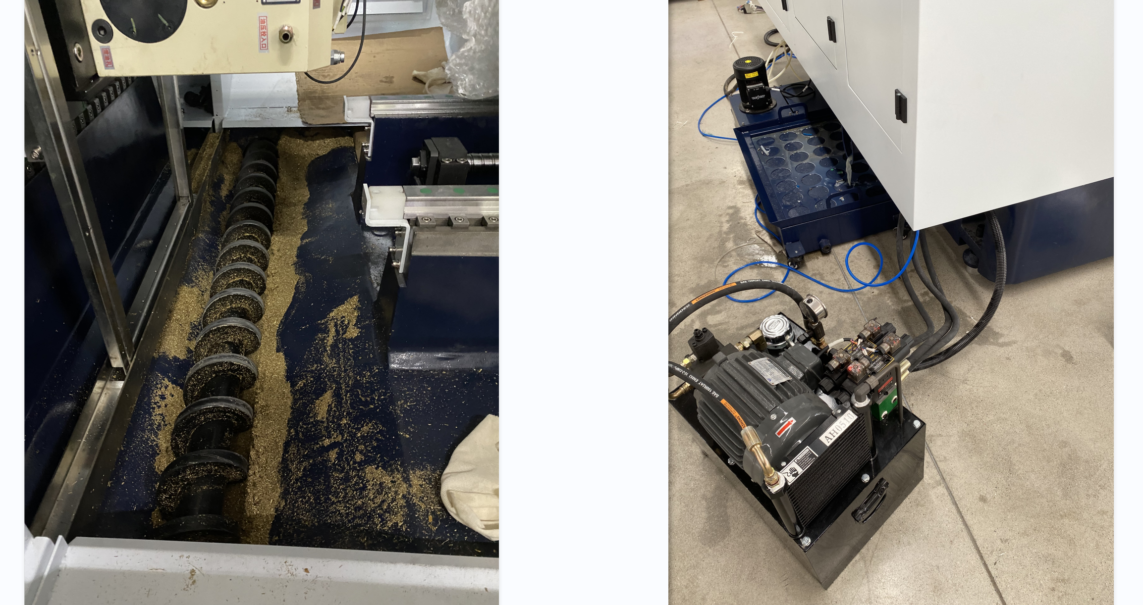 G.自動チップコンベア付き