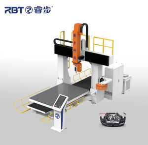 Rbt 5 軸 CNC 複合材料ガラス炭素繊維 CE 承認されたマシニング センター 