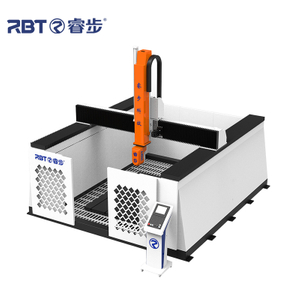 プラスチック複合材料用のRBT 5軸CNCカッティングマシンアルミニウムハニカム