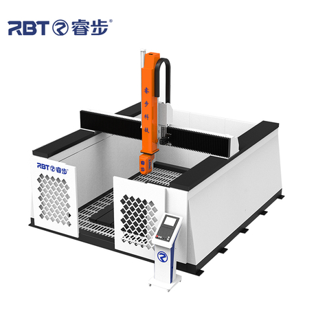 プラスチック複合材料用のRBT 5軸CNCカッティングマシンアルミニウムハニカム